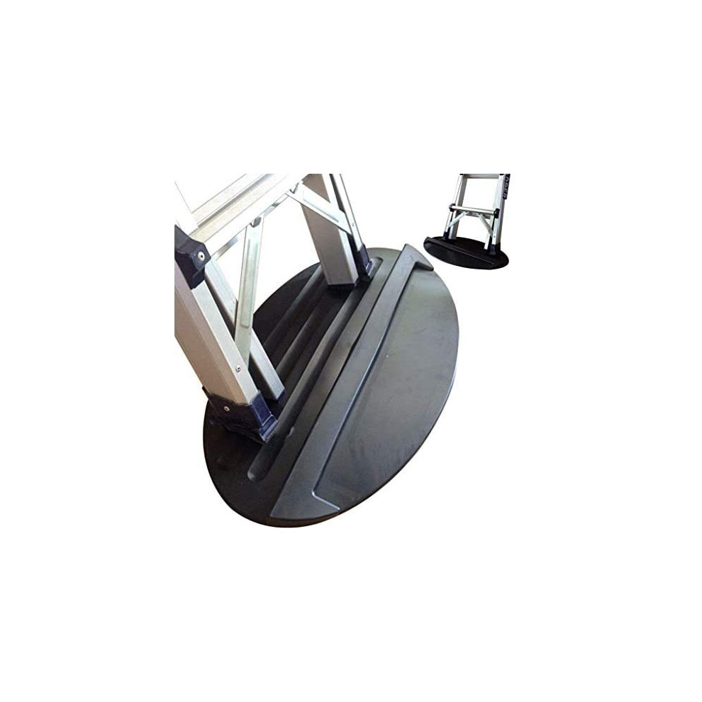 Kesywale Extension Anti-Skid Ladder Stop Mat, 27"X15.7" Non-Slip Rubber Stabilizer Pad Anti-Slip Ladders Aid Stopper, Floor Protection Stepladde 095652127571