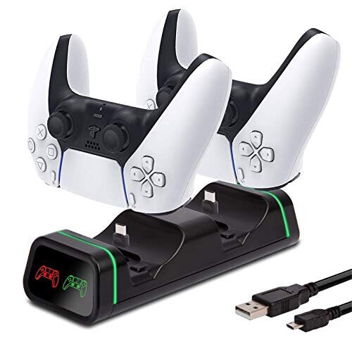 PS5 Charging Dock Dual Controller Charger, Playstation 5 Dual Sense