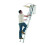 Werner Easy Stow Loft Ladder - 3 Section 2