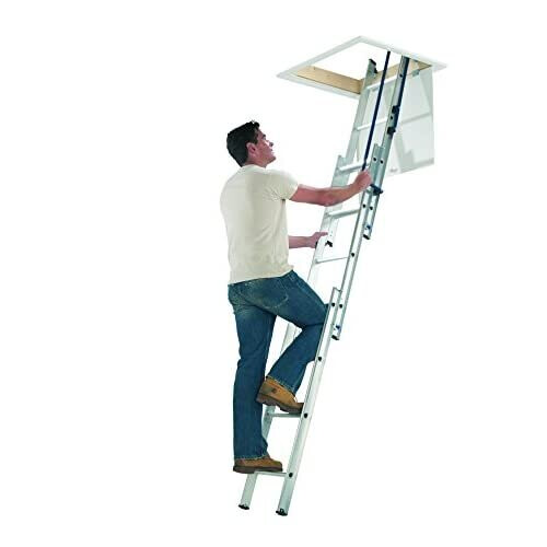 Werner Easy Stow Loft Ladder - 3 Section 1