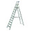 Werner 7151018 MasterTrade Platform Stepladder 10 Tread, Silver, One Size 1