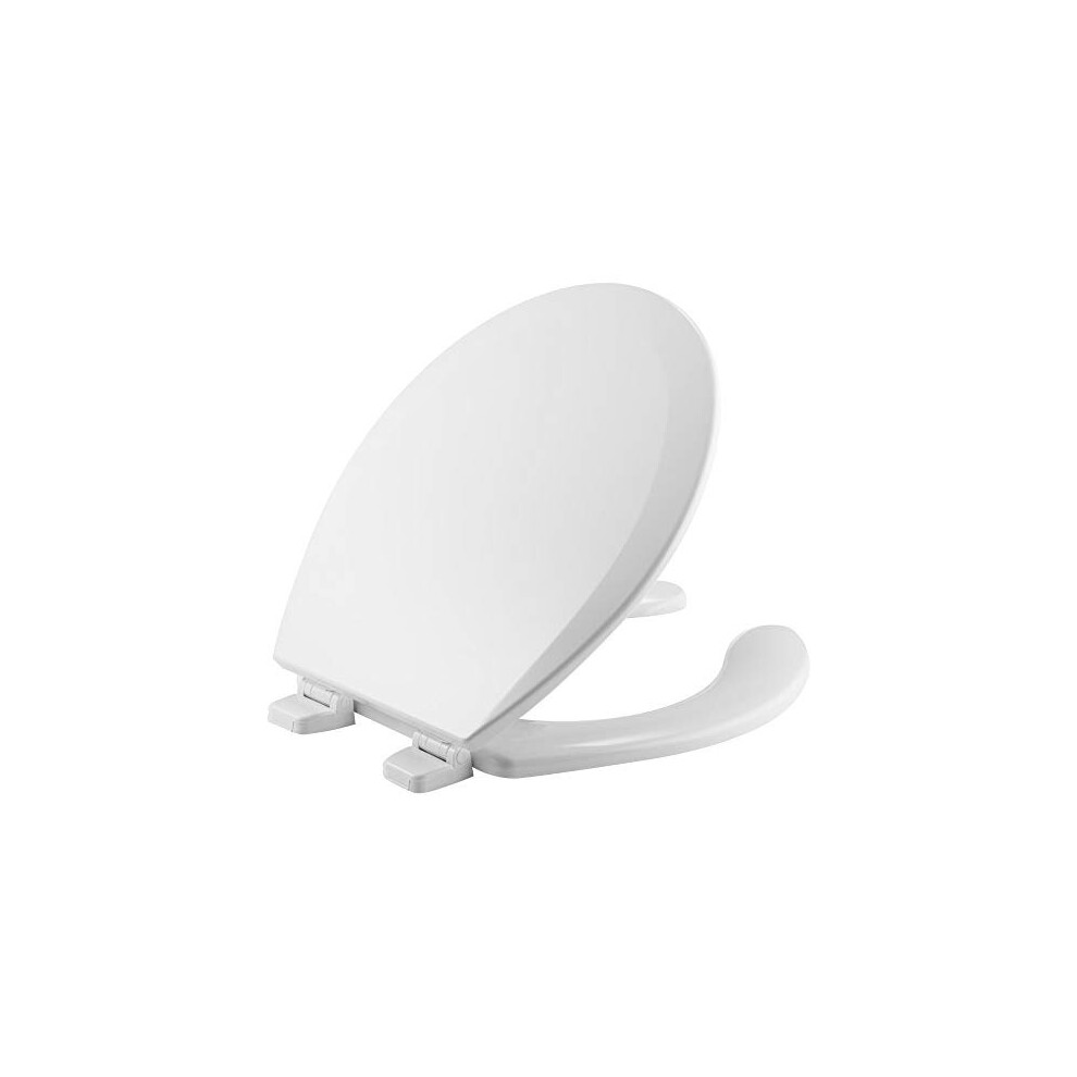 Bemis 550TTT 000 Toilet Seat, White, 1 Pack Round - New Model