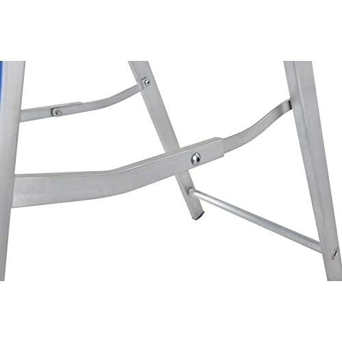 Werner 7151018 MasterTrade Platform Stepladder 10 Tread, Silver, One Size 2