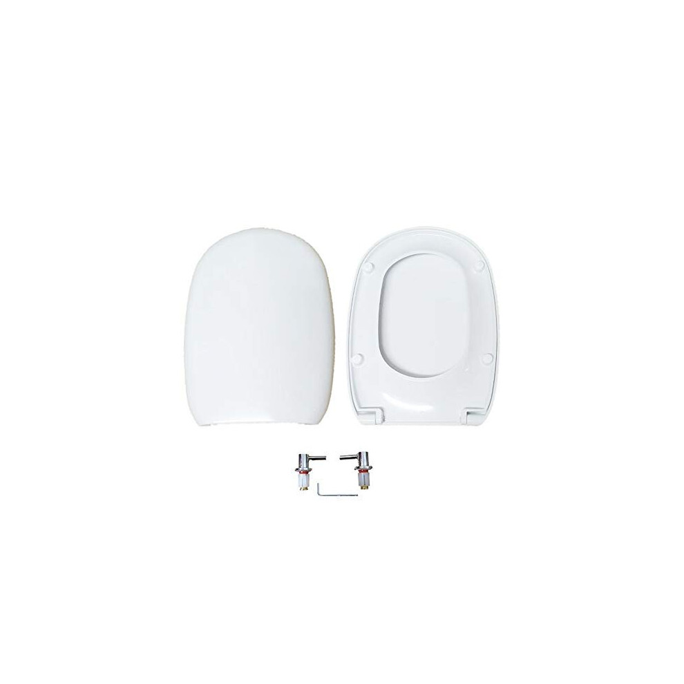 Toilet seat EASY POZZI GINORI thermosetting white as original