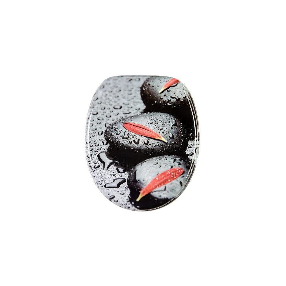 Soft Close Toilet Seat | High-Quality Surface | Stable Hinges | Easy To Mount | Elegance 820103642934