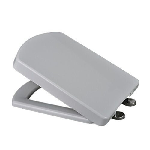 Home Standard White Luxury Square Quick Release Soft Close Toilet Seat