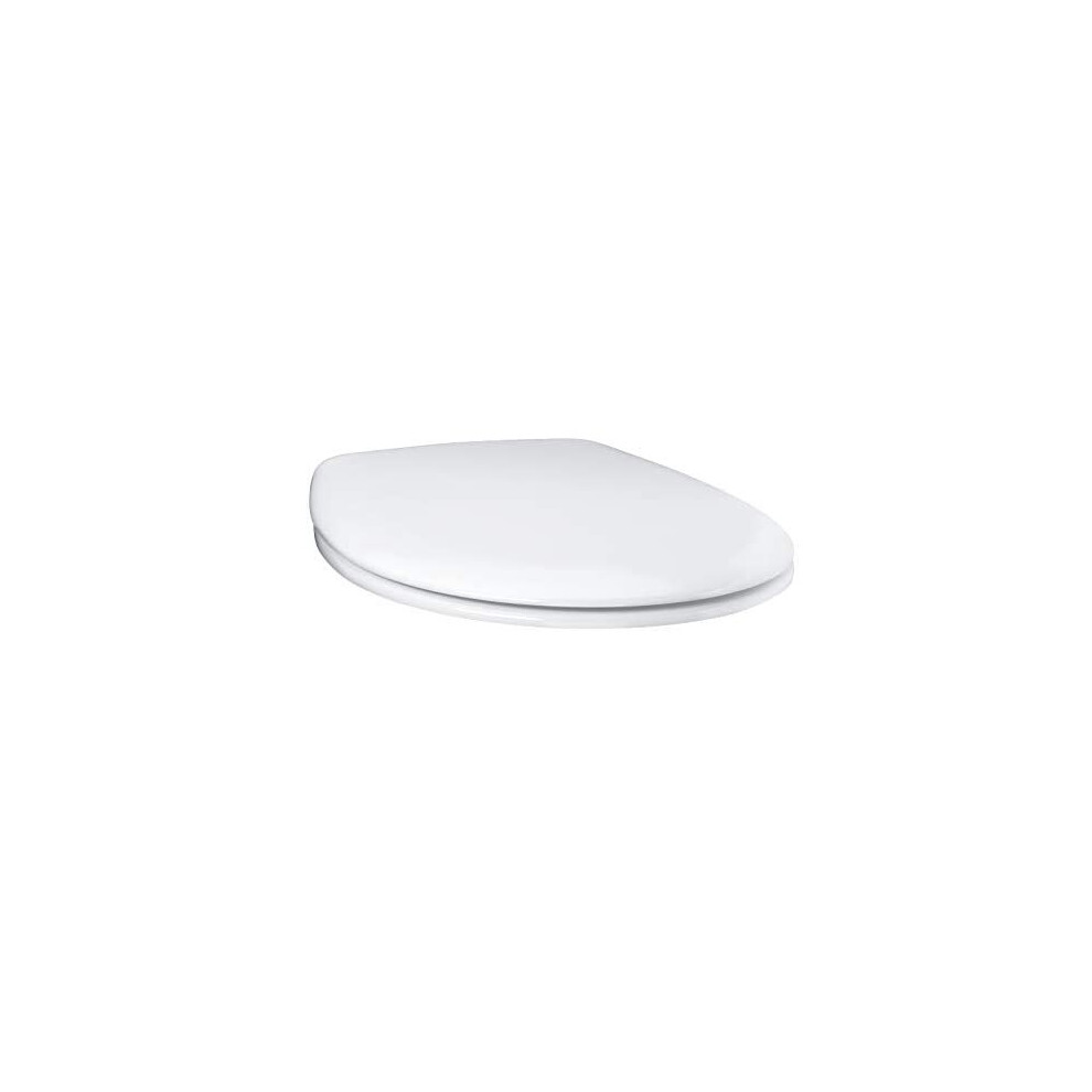 Grohe 39492000 Wc-Sitz Bau Ceramic Toilet Seat With Soft Close, White