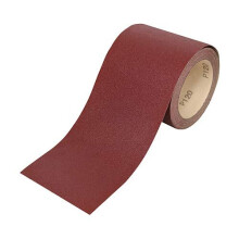 TIMCO 231210 Sandpaper Roll 80 Grit Red - 115mm x 10m
