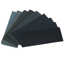 HSYMQ 24st Sand Paper Variety Pack Sandpappen 12 GRITS BEARRED FÖR TRÄ METAL SLIDING Våt torrt sandpapper 120/150/180/240/320/400/600/800/1000/15