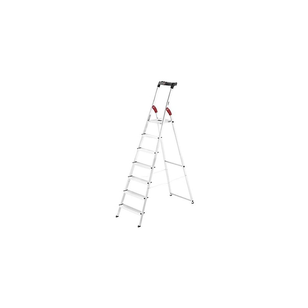 Hailo 8160-707 Safety Ladder 7 Steps, 325 Cm 4007126024053