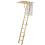 Dolle 'ClickFix Mini' Timber Folding Loft Ladder (925 x 600mm) 1