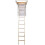 Dolle 'ClickFix Mini' Timber Folding Loft Ladder (925 x 600mm) 3