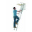 Abru Arrow 3 Section Aluminium Loft Ladder 2