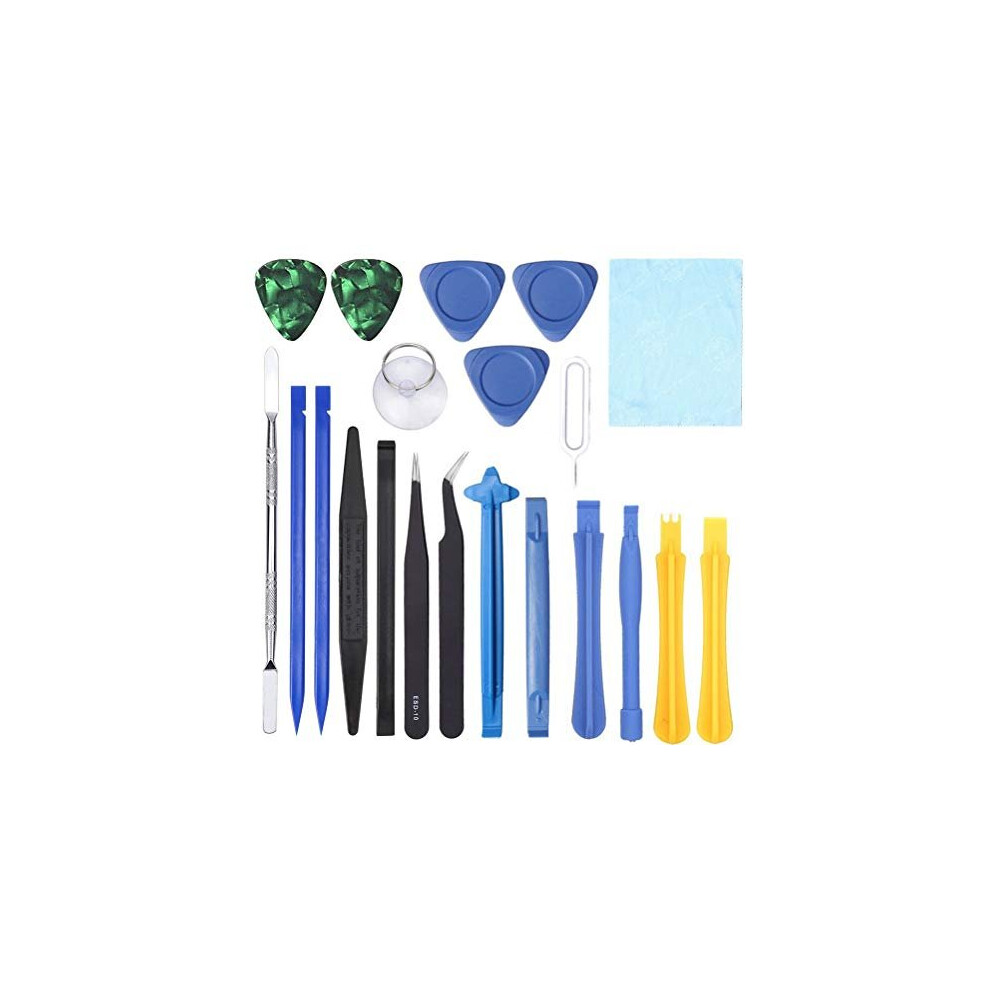 Kuou 21 In 1 Prying Tool Kit, Opening Pry Tool Repair Plastic Spudger Tool Set Repairing Disassembly Tools For Smart Phone Laptop 746362984175