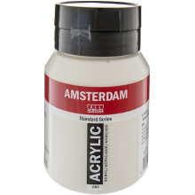 Amsterdam Acrylic Colour 500ml bottle TITANIUM BUFF DEEP