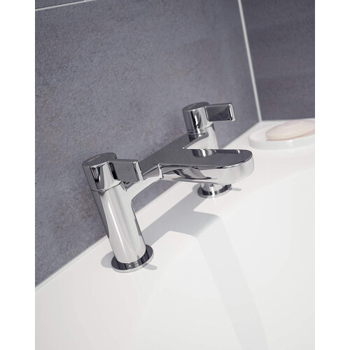 Bristan Bristan CLI BF C Clio Bath Filler, Chrome 1