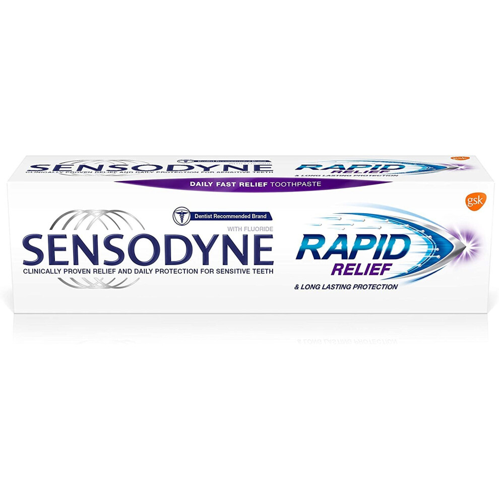 Sensodyne Sensitive Toothpaste Rapid Relief Original 75ml