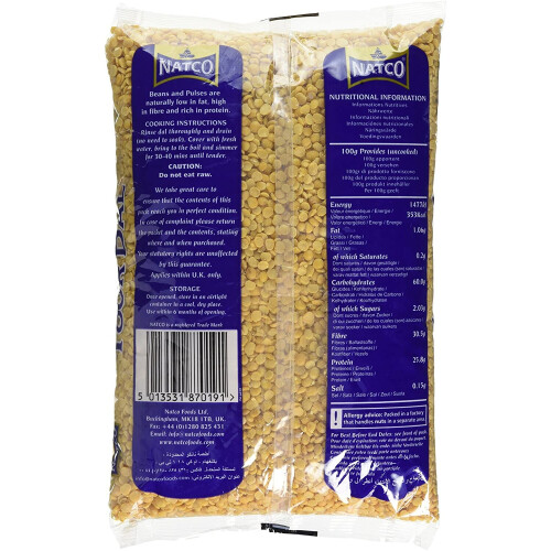 Natco Toor Dal Plain 2 kg 1