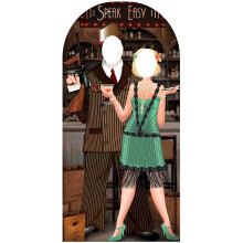 Star Cut outs 191cm Roaring Twentys Stand-in Cardboard Cutout