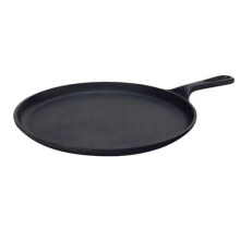 Crepe Pan Roti Dosa Tawa Pancake Omelette Pre Seasoned Cast Iron