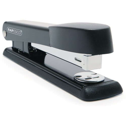 Rapesco 1471 Marlin Stapler with Staple Remover and 26/6 mm Staples B/5000, Black - Bundle 1