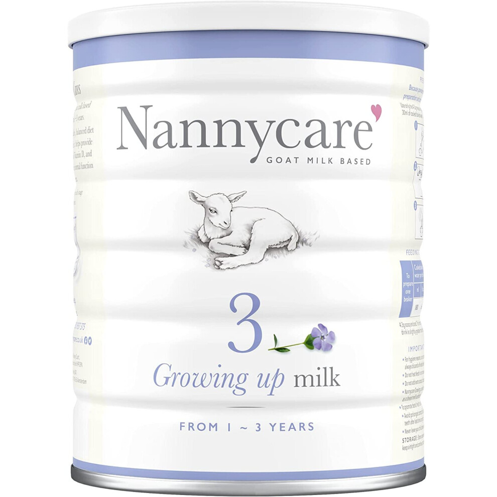 Nanny Care Stage 3 Growing Up Milk (Goat Milk Based), 900g