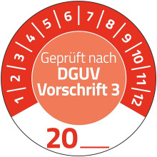 AVERY Zweckform Pack of 80 Test Badges, Tested According to DGUV Regulation 3 20 (with Year to Enter Yourself, Durable, self-Adhesive, 30 mm, Test