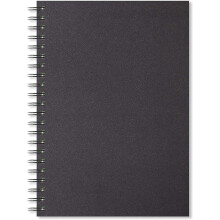 Artgecko Splashy Sketchbook (A4 Portrait) - 40 Pages (20 Sheets) 300gsm Acid Free White Cartridge Paper