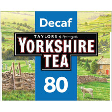 Yorkshire Tea Decaf, 80 Tea Bags