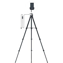 Razer Ring Light - 12 Inch USB LED Ring Light with Tripod for PC + Mobile Streaming (Adjustable Light Spectrum + Brightness, Flexible Mounting