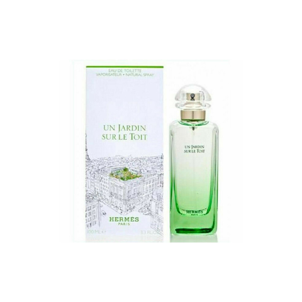 Hermes Un Jardin Sur Le Toit 3.3oz Women's Eau de Toilette