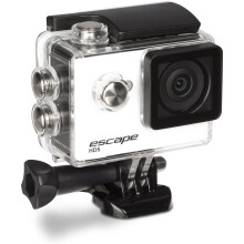 Kitvision Escape HD5 720p Waterproof Action Camera - 30m, 5MP, 120-degree Lens, 2in LCD, Timed/Burst/Time-Lapse, Includes Mounts