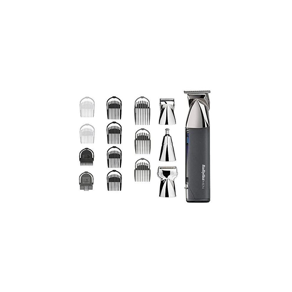 BaByliss Men Super-X Metal Series 15 in 1 Multi Trimmer