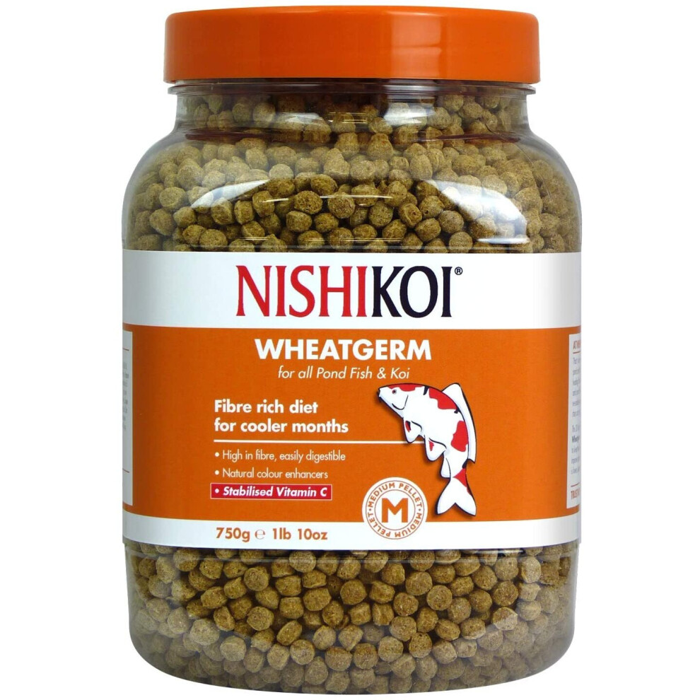 Nishikoi Wheatgerm 750g + 30% (Small Pellet)