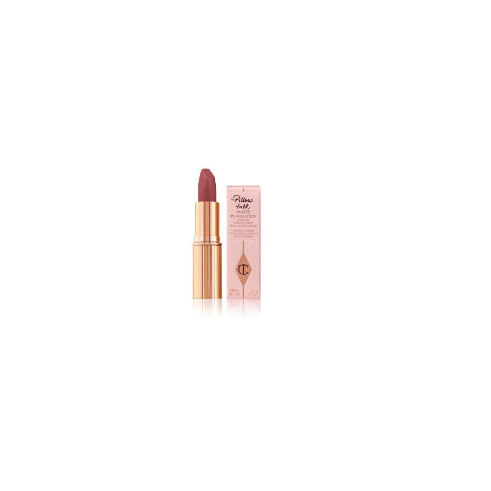CHARLOTTE TILBURY PILLOW TALK LIPSTICK PILLOW TALK MEDIUM (Warm berry-pink Matte Revolution lipstick)