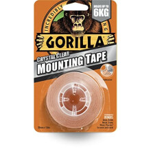 Gorilla Glue Heavy-Duty Double Sided Mounting Tape Clear 25mm x 1.5m