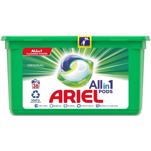 ARIEL Ariel All in 1 Pods Original, 36 Washes