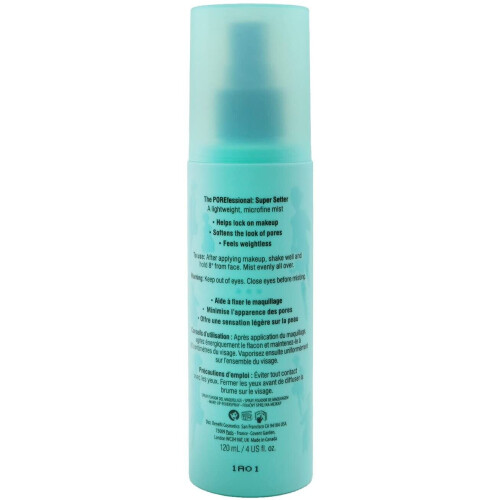 Benefit Cosmetics Benefit The Porefessional Super Setter Makeup Setting Spray 120ml 2