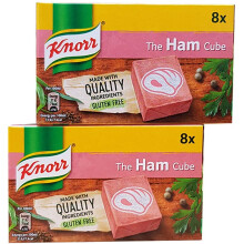 Knorr Stock Cubes Ham (8x10g) - Pack of 2
