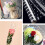 Faburo 2 Roll 3m*40cm White Dot Cellophane Wrap Florist Clear Wrap (White dot) 6