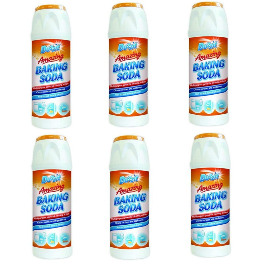 Duzzit - Amazing Baking Soda Multi Purpose Household Cleaner - 500g (6 Pack)