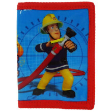 Fireman Sam Wallet Coin Pouch, 13 cm, Blue