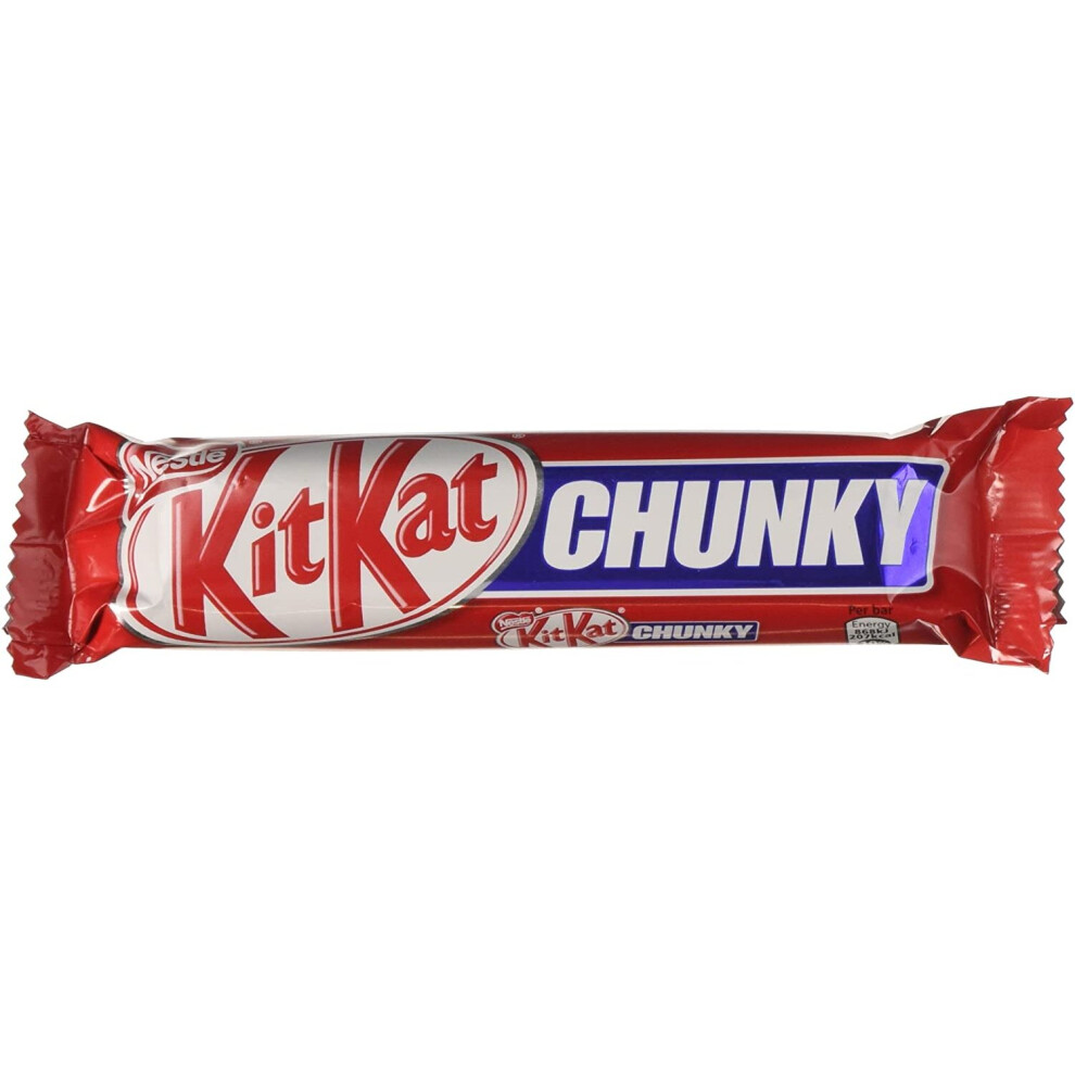 NestlÃ© Kit Kat Chunky Milk Chocolate Bar 40 g (Pack of 48)