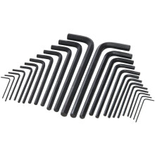 Silverline HK25L Hex Key Long Series Metric and AF - Set of 25