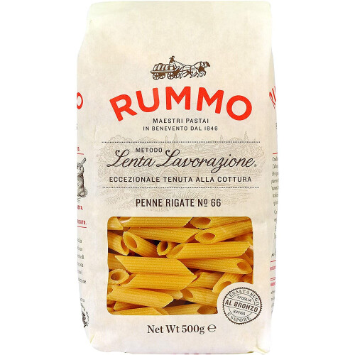 Pasta Penne Rigate n. 66 500g - Rummo