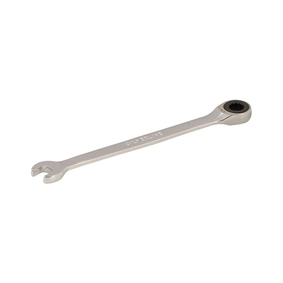 Silverline 633787 Fixed Head Ratchet Spanner, 8 Mm