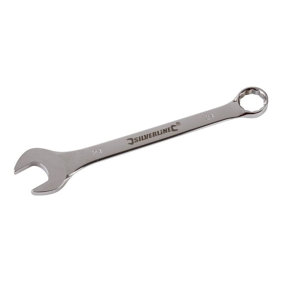 Silverline LS24 Combination Spanner, 24 mm