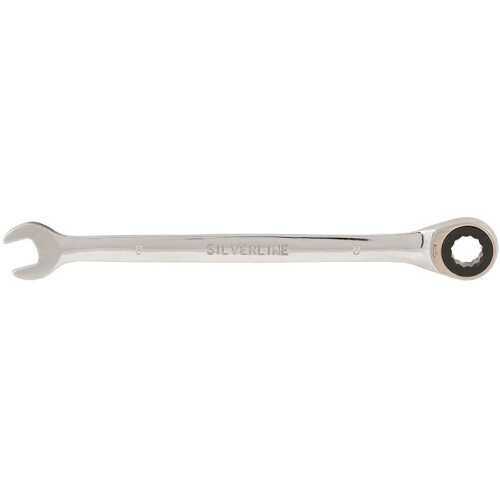 Silverline Silverline 633787 Fixed Head Ratchet Spanner, 8 mm 1
