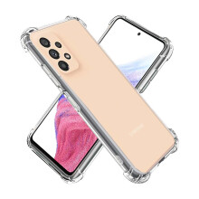 (Clear) For Samsung Galaxy A13 5G Case Silicone Gel Phone Cover