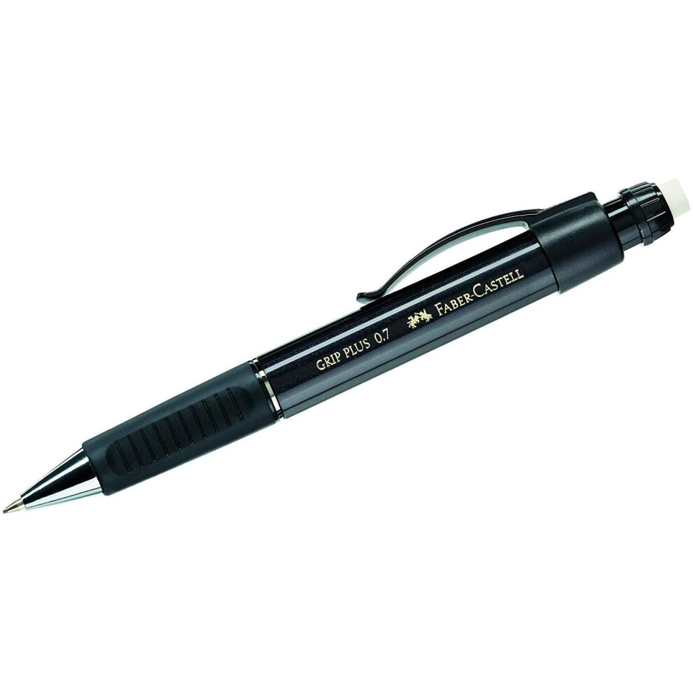 Faber-Castell Grip Plus 07 Pencil - Metallic Black